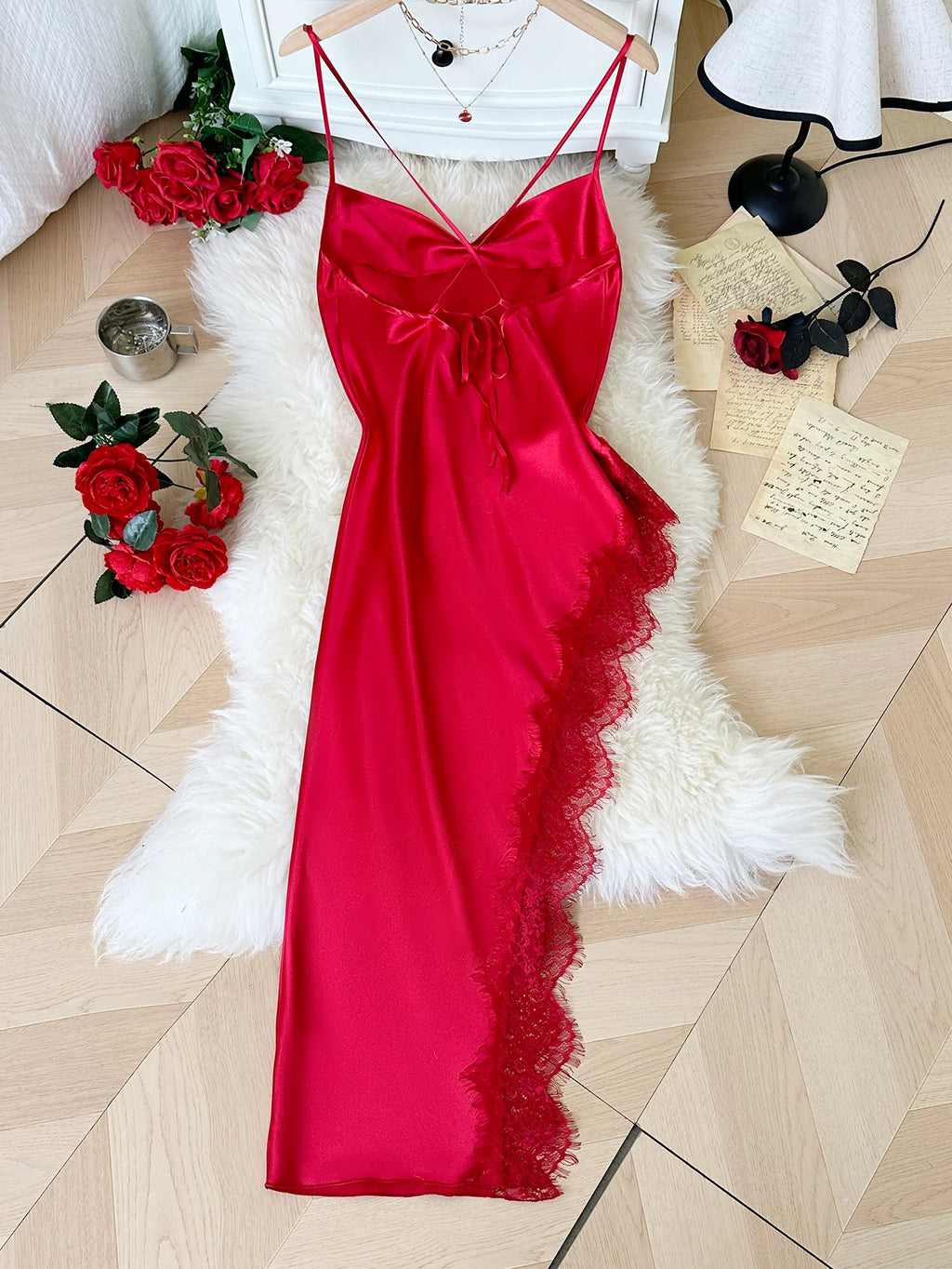 Veloura Grace Satin Dress