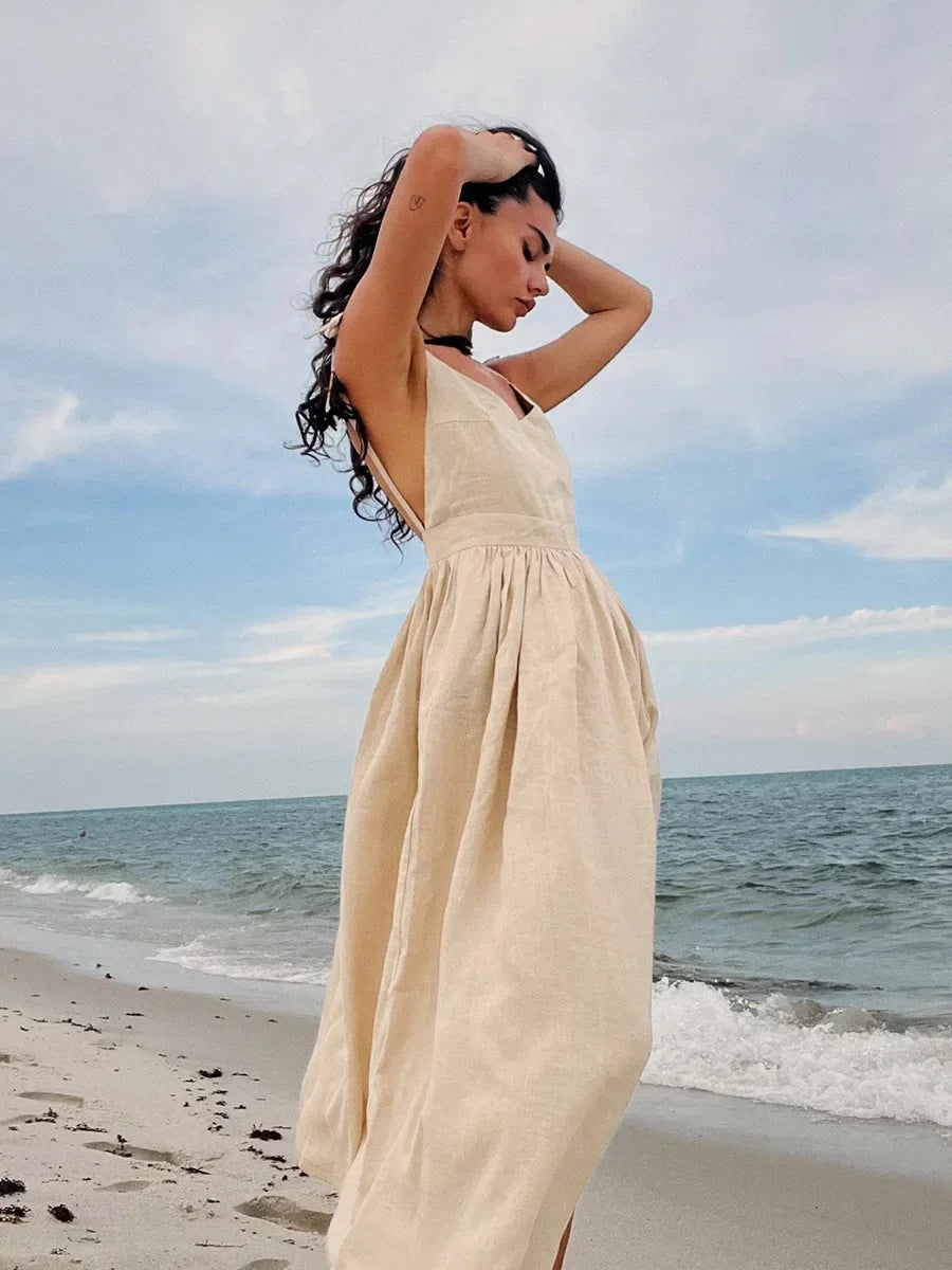 Coastal Cotton Dress
