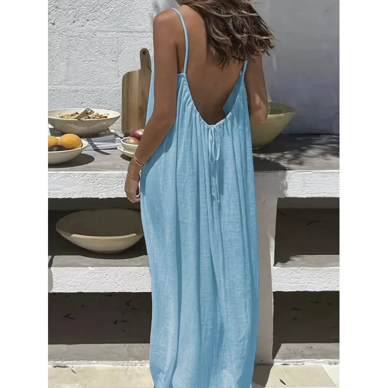 Serene Strapless Maxi Dress