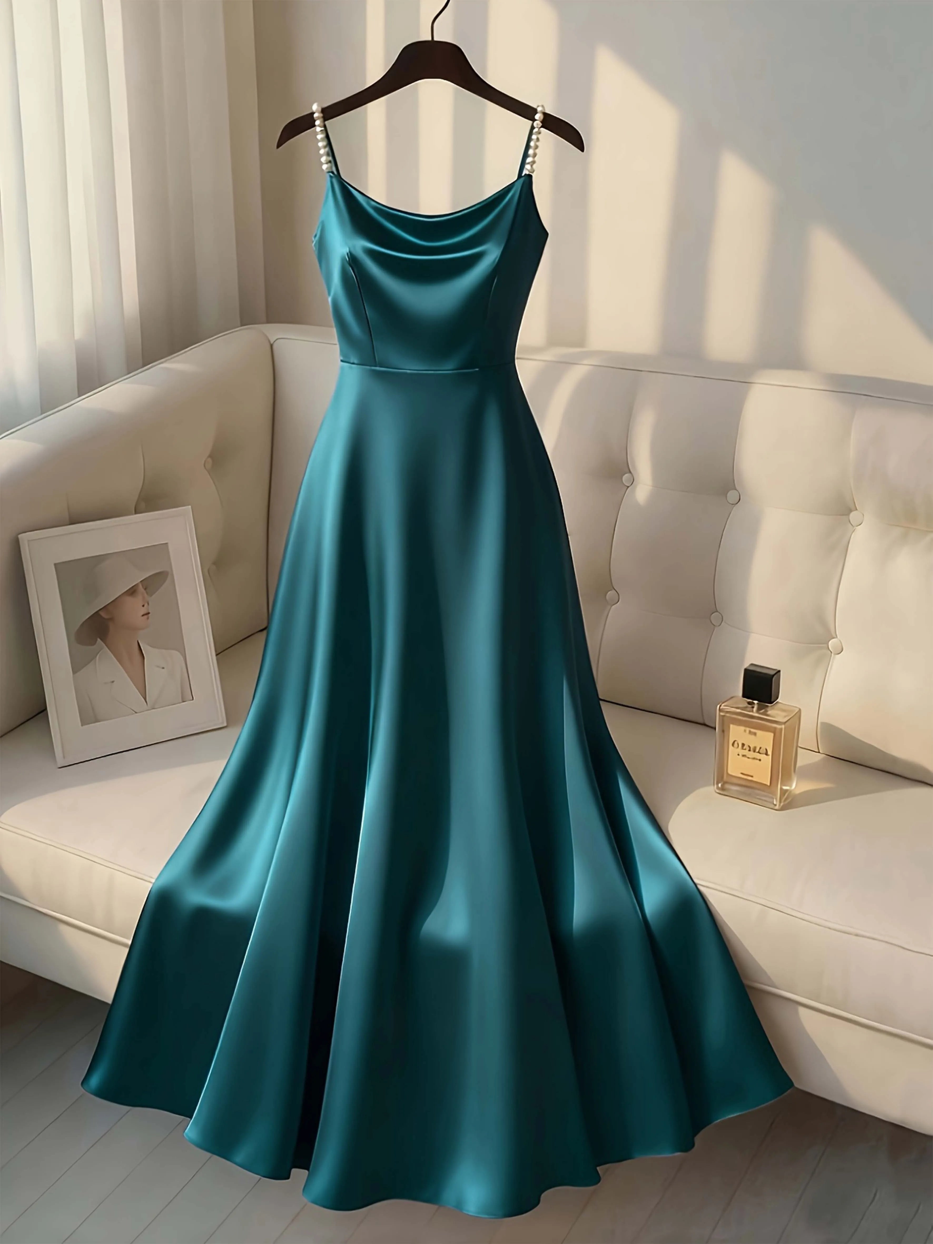 Pearl Grace Backless Dress