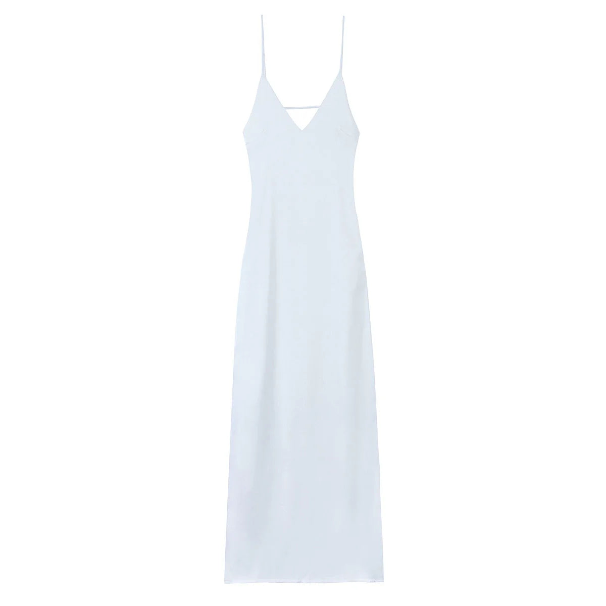 Backless Spaghetti Strap Maxi Dress