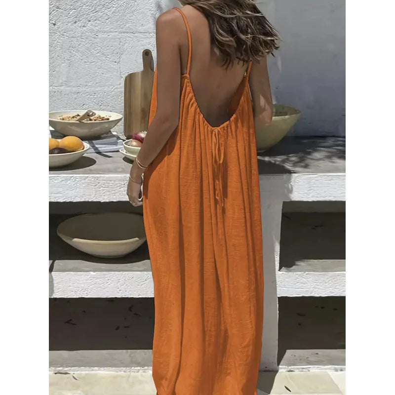 Serene Strapless Maxi Dress