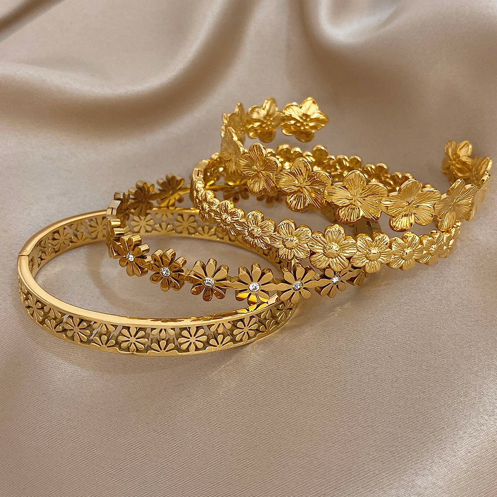 Luxe Heart Cuff Bracelet