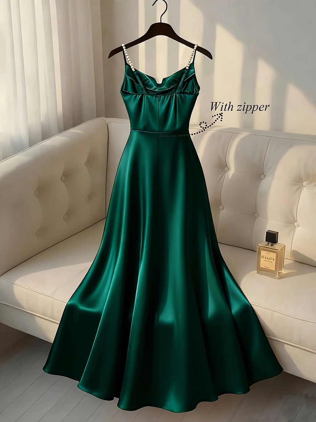 Pearl Grace Backless Dress