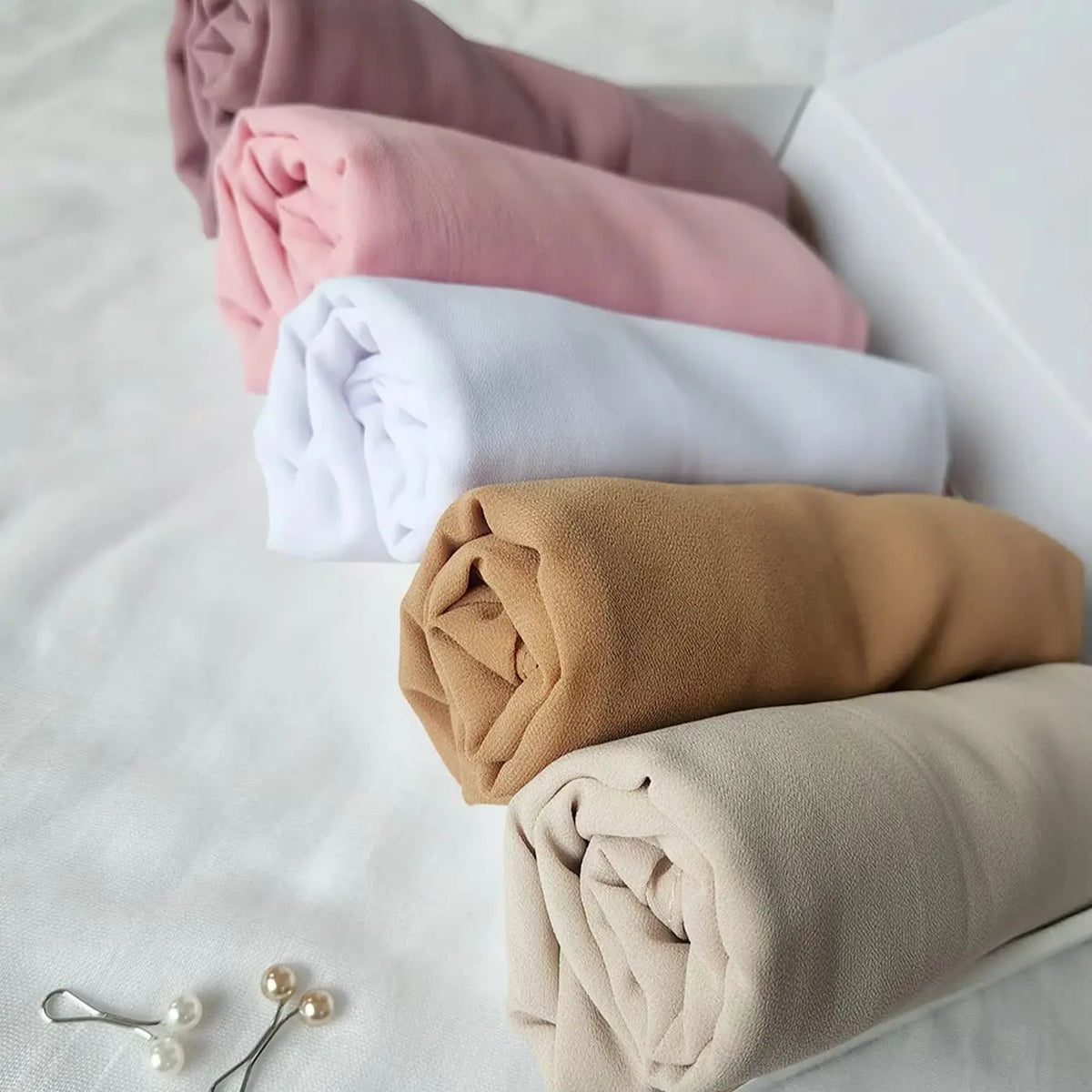 Classic Chiffon Hijab – Elegant Lightweight Headscarf