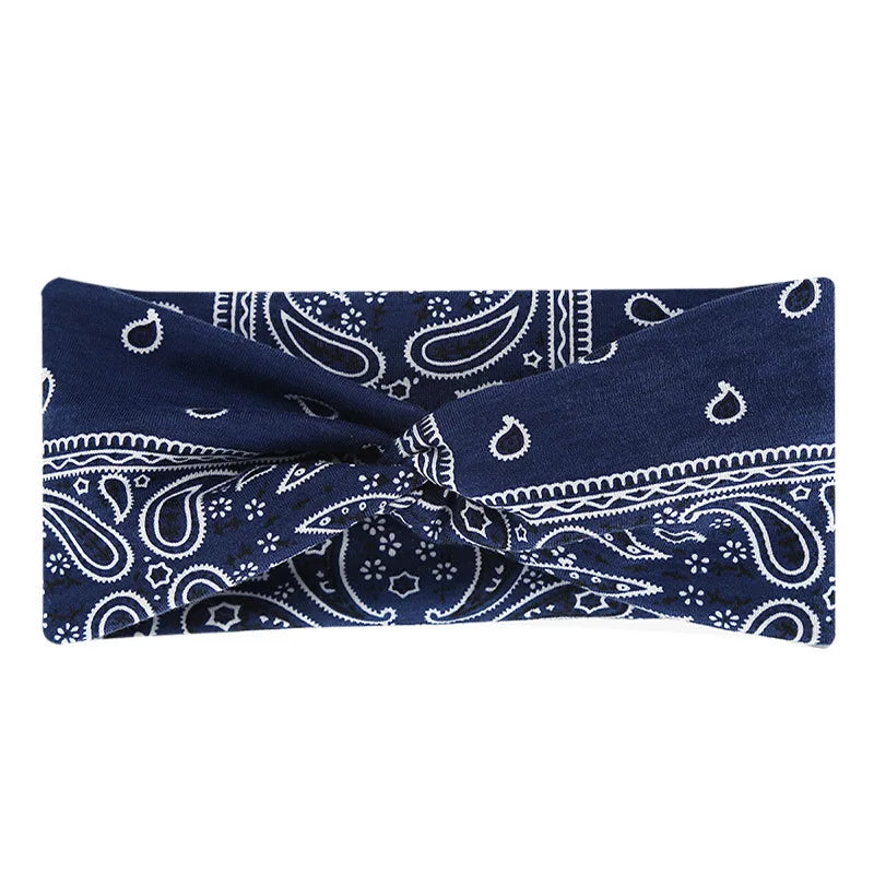 Bohemian Print Wide Headband