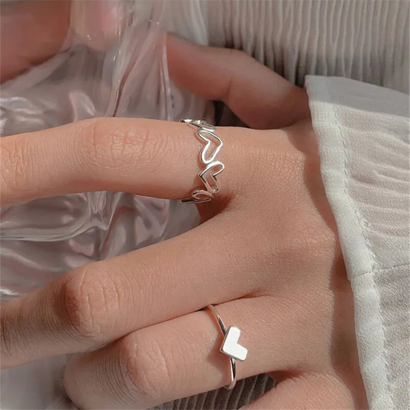 Crystal Glow Gold Ring