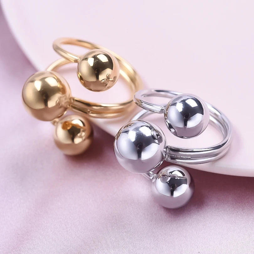Stainless Steel Glossy Circular Ring