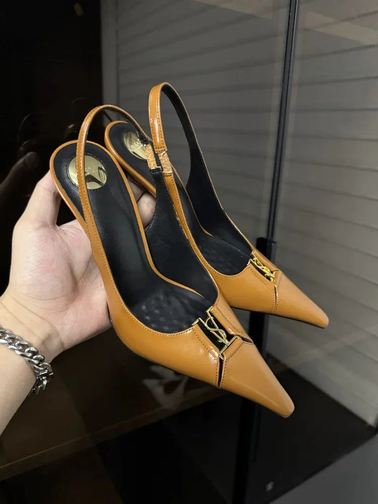 Elegant Slingback Stiletto Heels