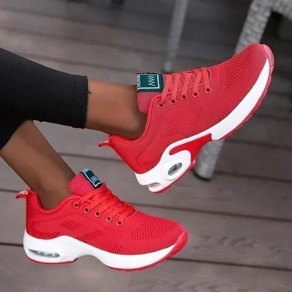 Women's Breathable Running Shoes – Air Mesh Fitness Sneakers