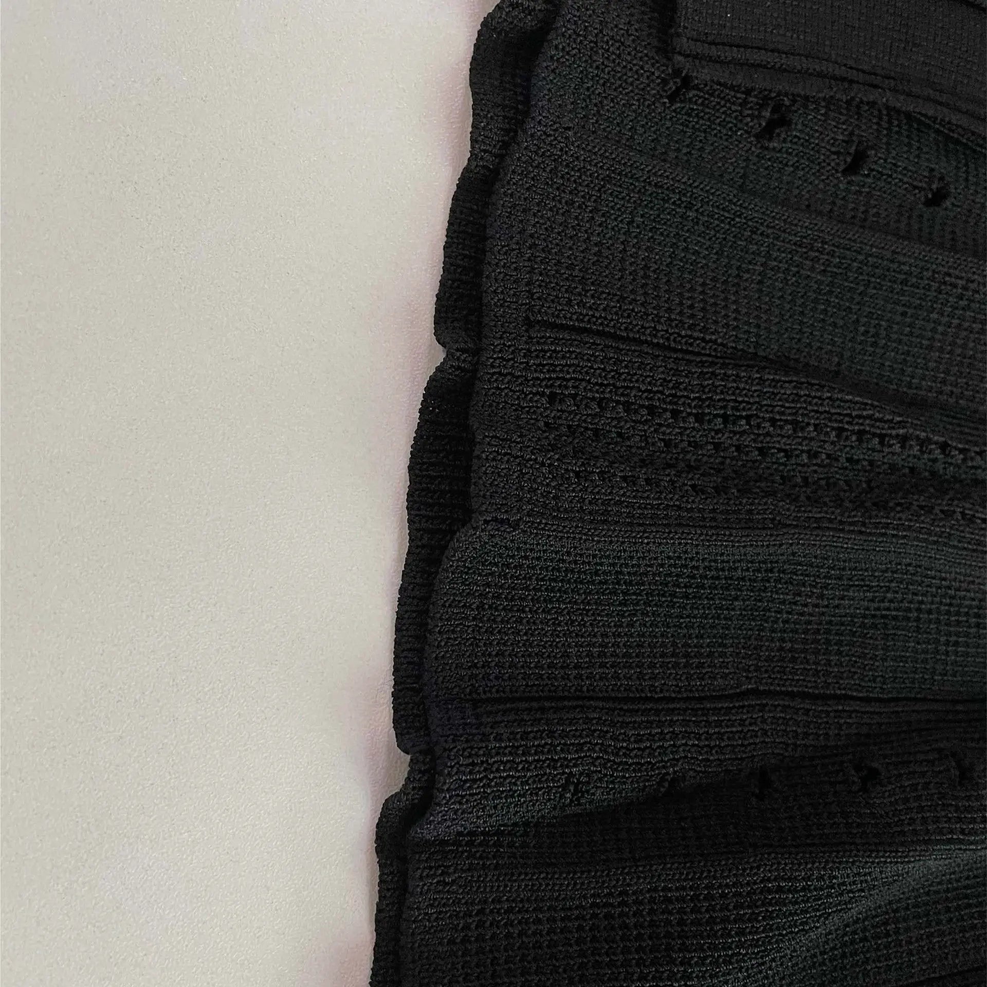 Button-Front Cotton Knit Midi Dress