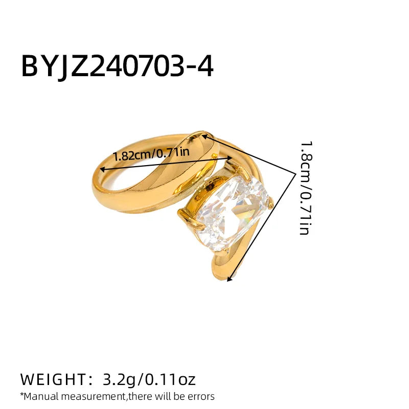 Eternal Glow Zircon Ring
