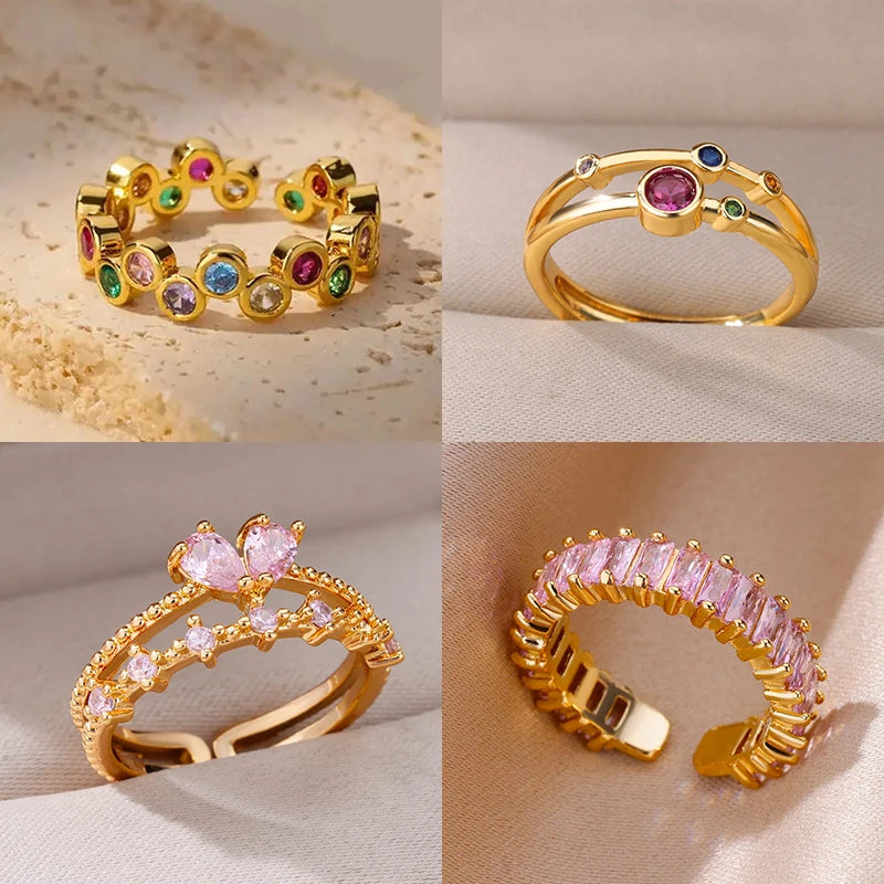 Classic Glow Zircon Ring