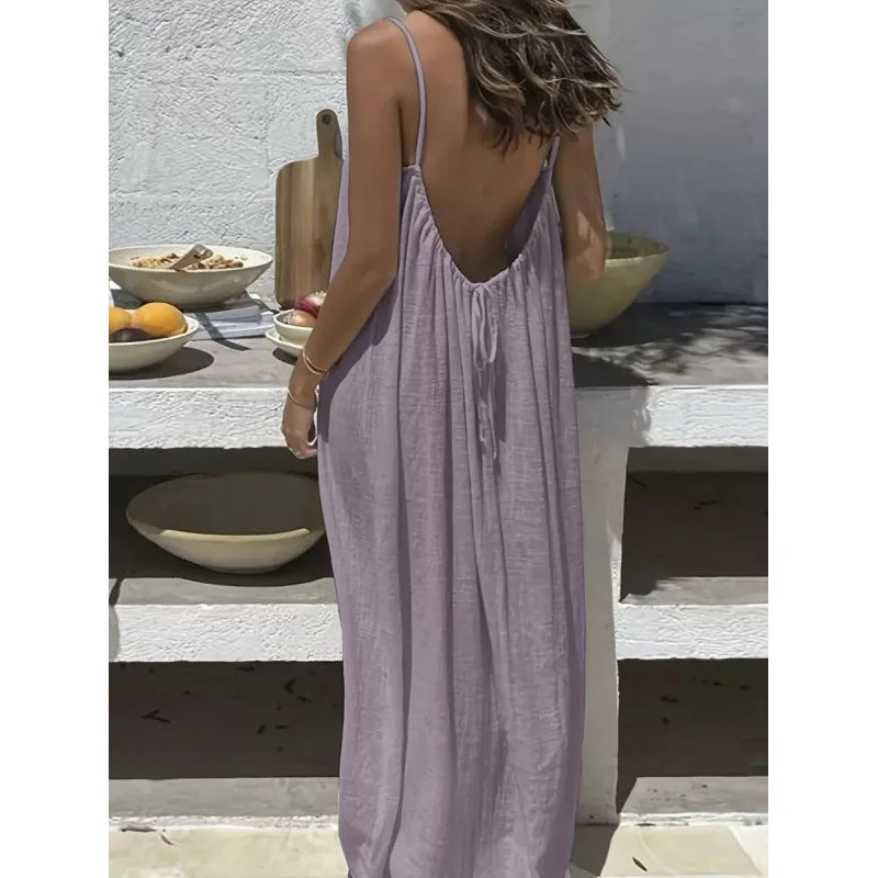 Serene Strapless Maxi Dress