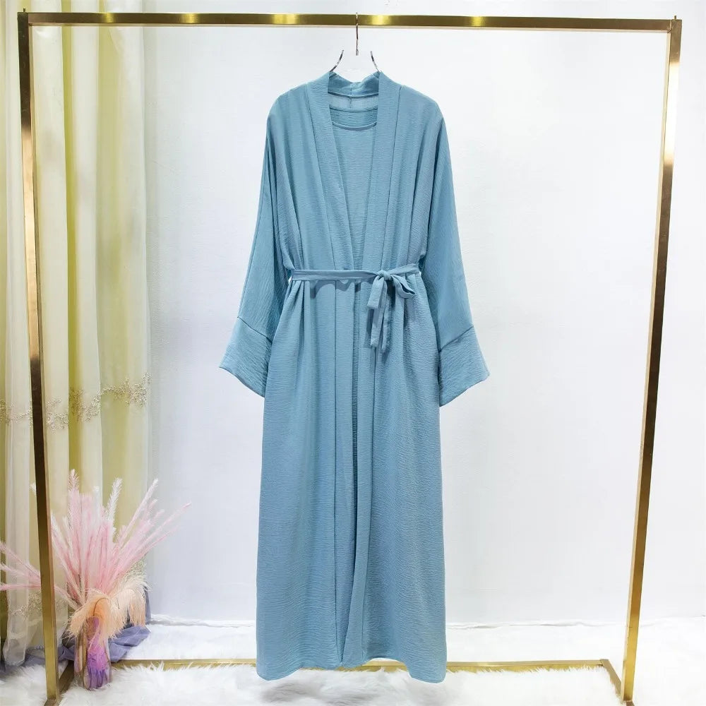 Jilbab Two-Piece Cardigan & Inner Dress Set