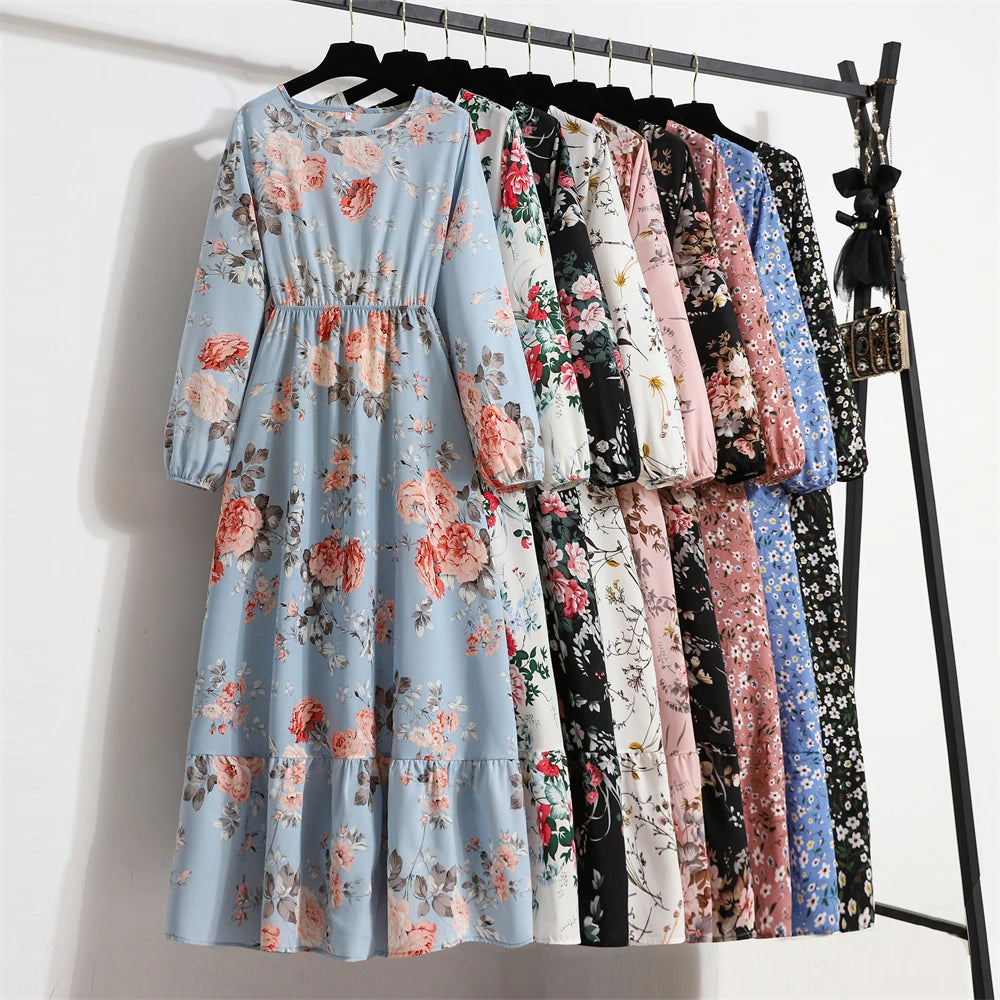 Boho Bloom Maxi Dress