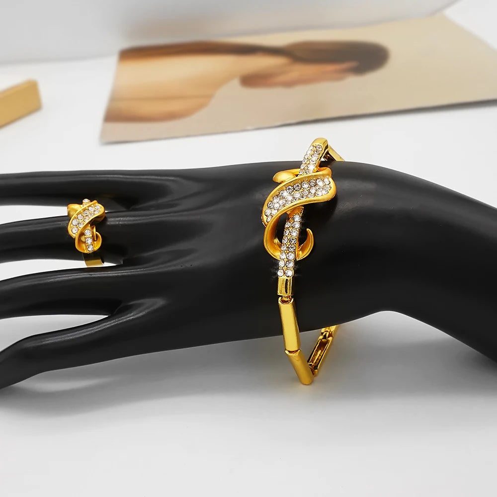 Luxury Crystal Jewelry Set