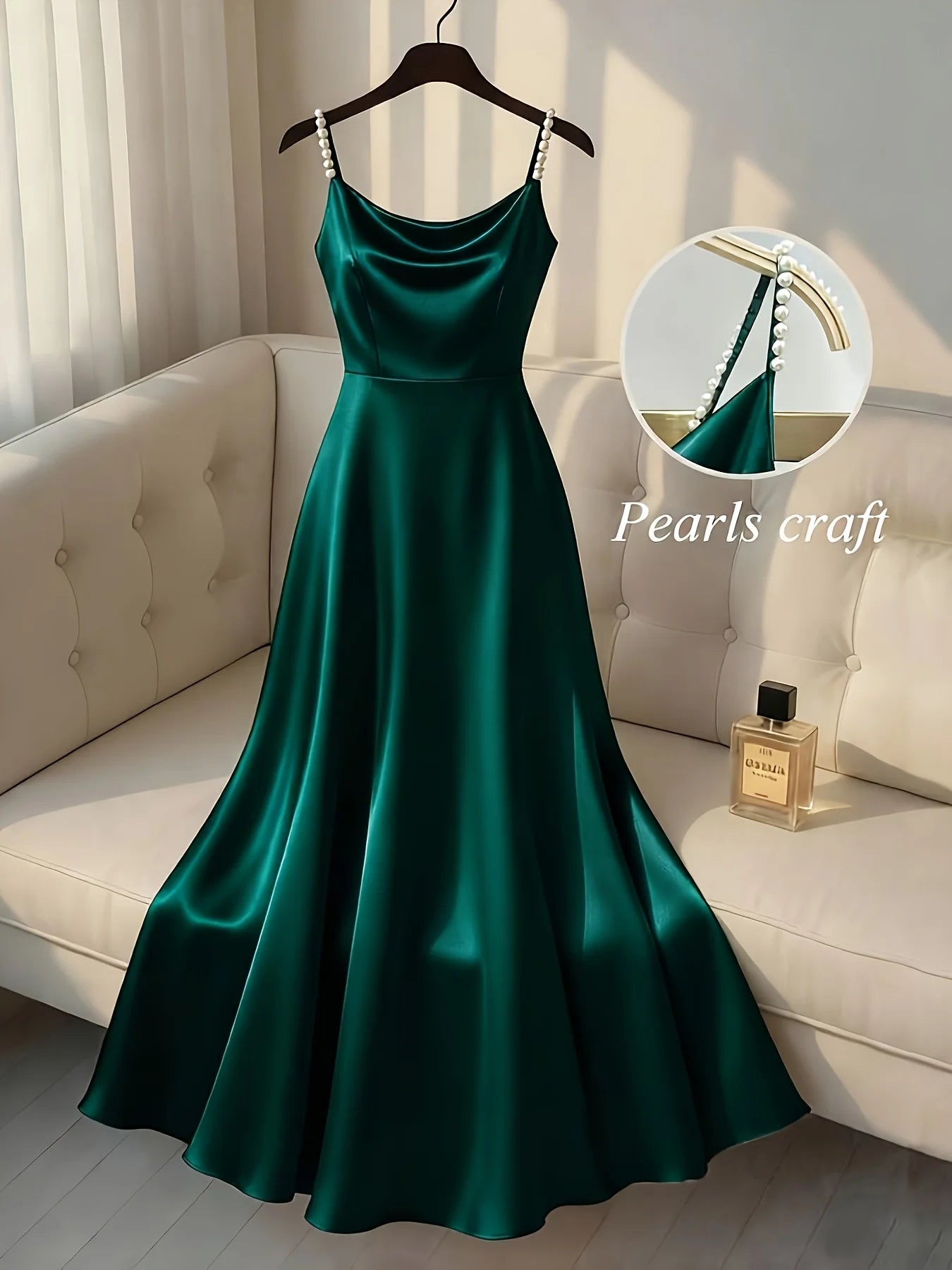 Pearl Grace Backless Dress