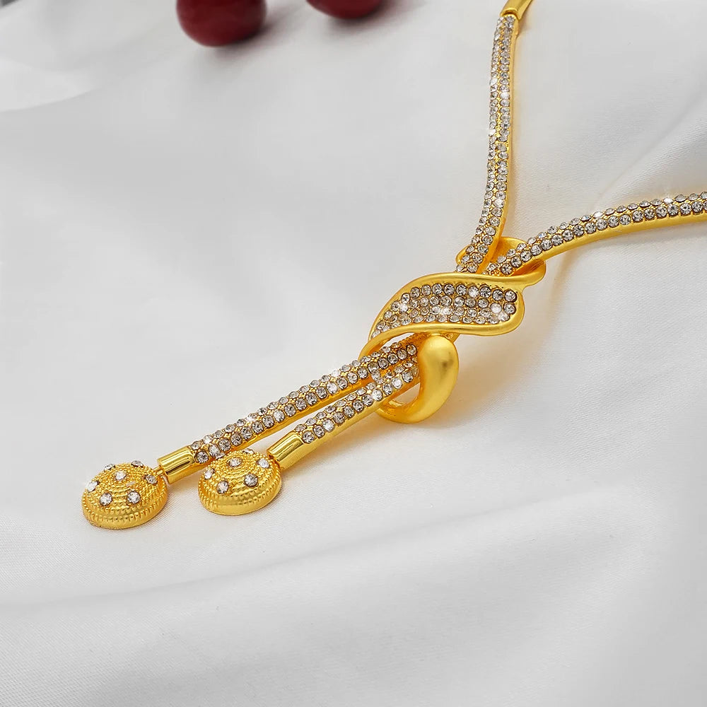 Luxury Crystal Jewelry Set