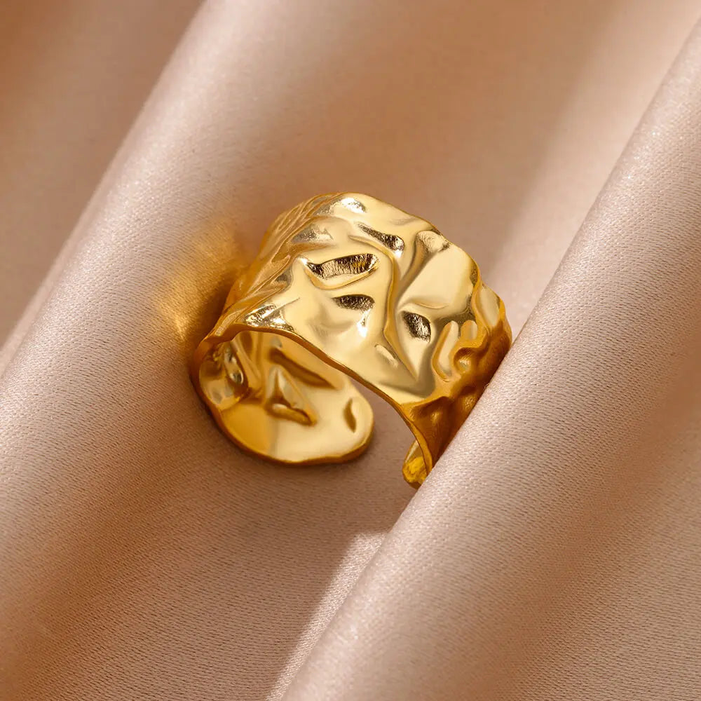 Golden Grace Adjustable Ring