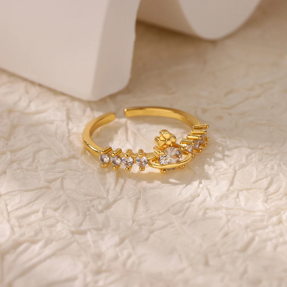 Aurora Zircon Ring