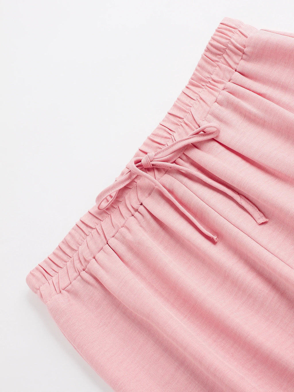 Button Shirt & Wide Leg Pants Two-Piece Set