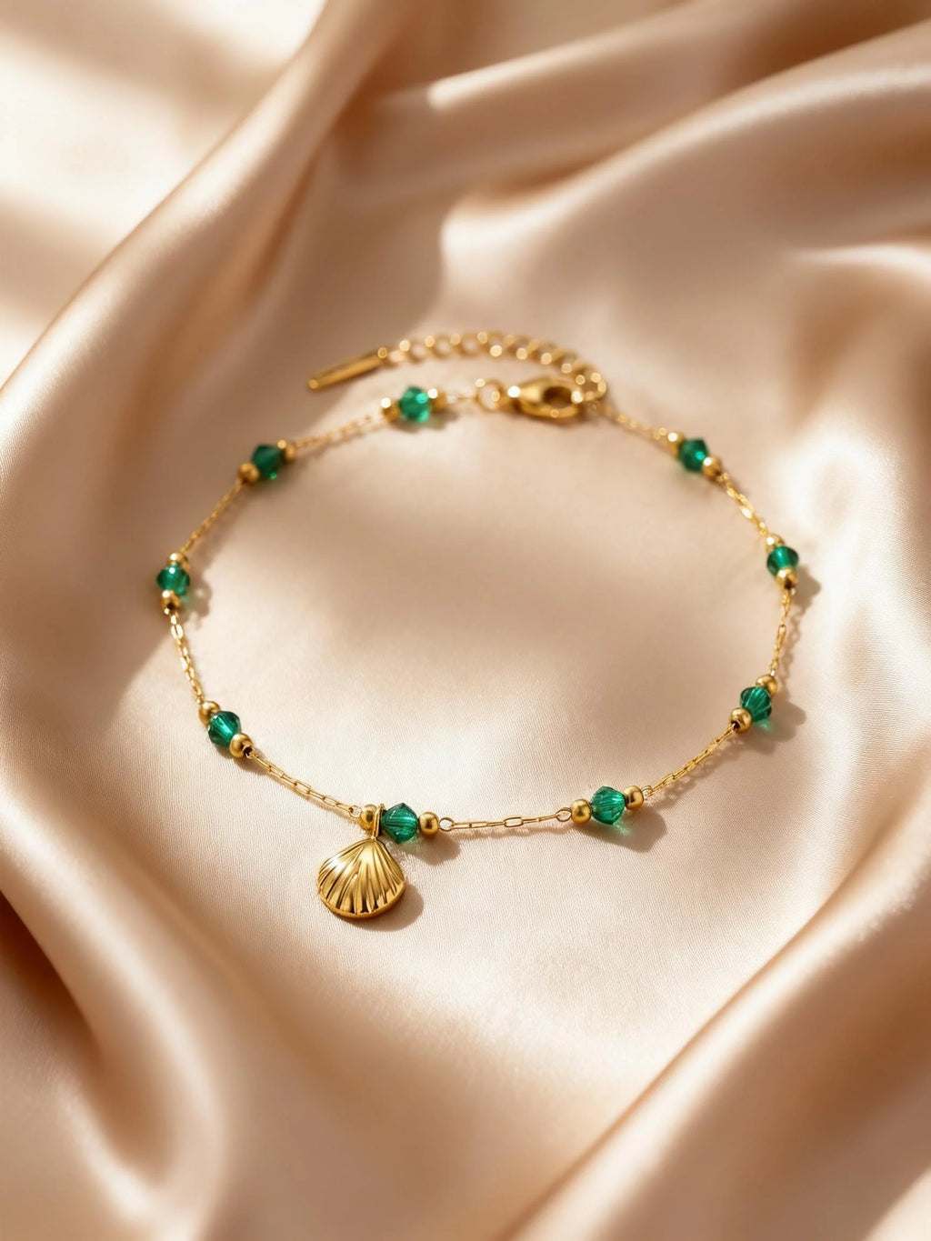 Boho Seashell Anklet