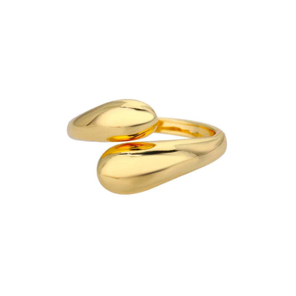 Golden Grace Adjustable Ring