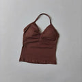 Halter Neck Sports Bra & Shorts Set