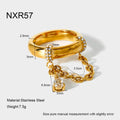 Luxe Zircon Cocktail Ring