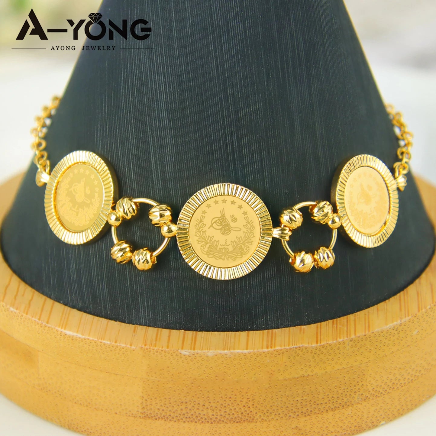 Turkish Vintage Coins Bridal Jewellery Set