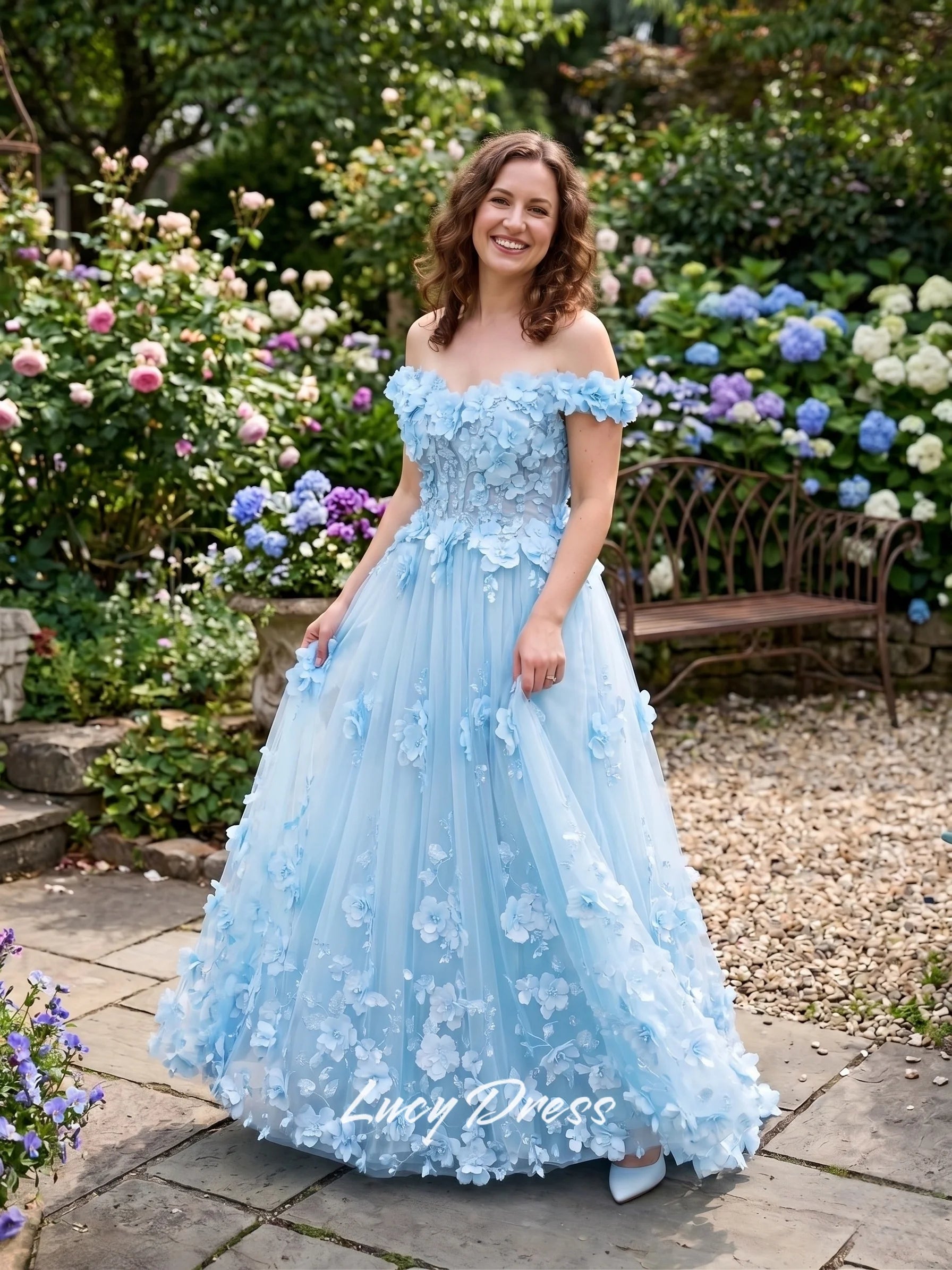 Royal Elegance Tulle Gown