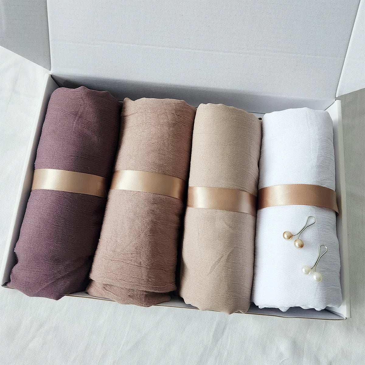Elegant Cotton Hijab – Soft Stretch Headscarf