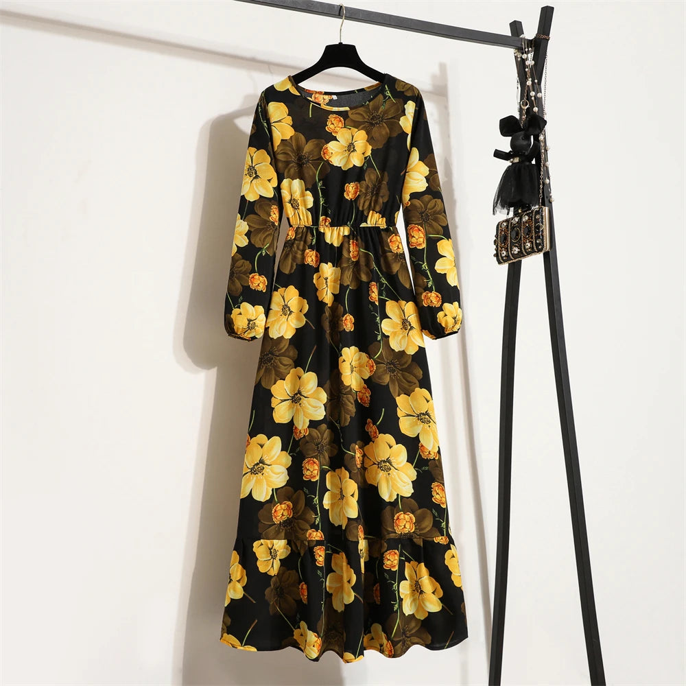 Boho Bloom Maxi Dress