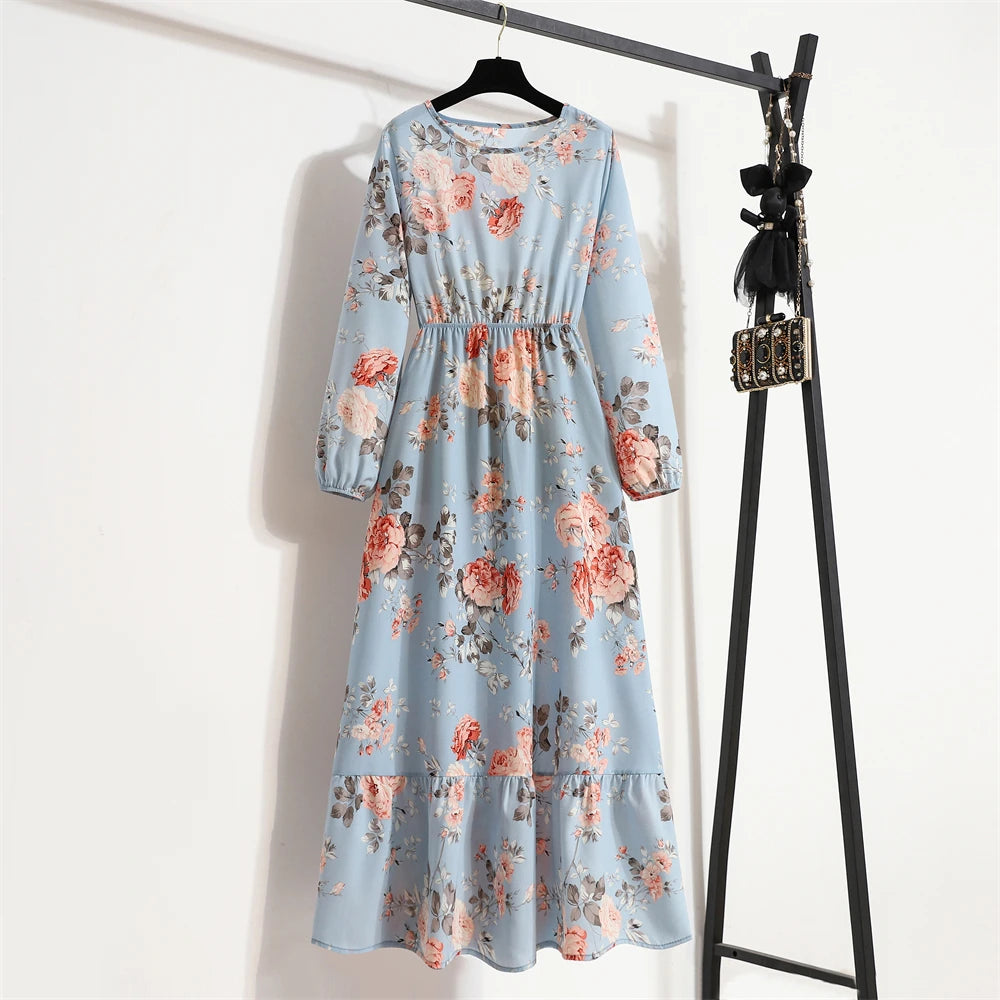 Boho Bloom Maxi Dress