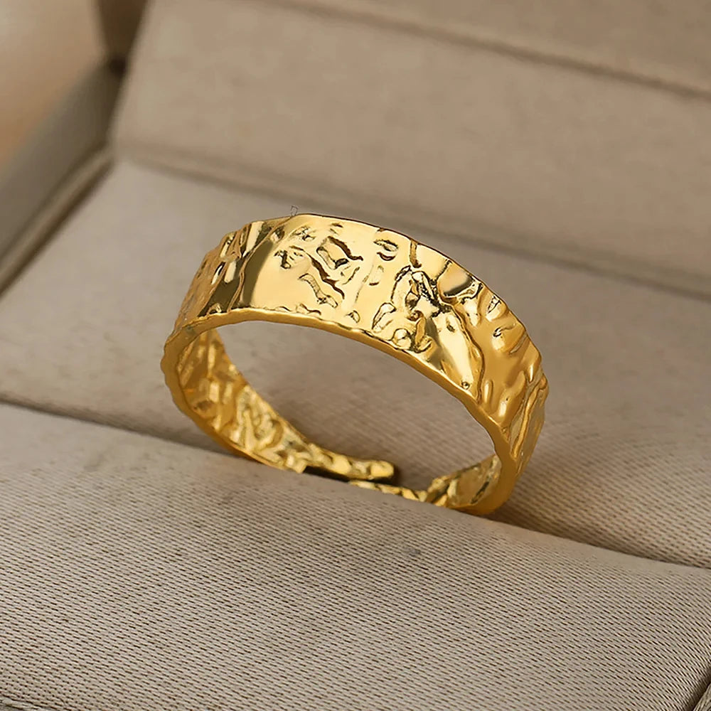 Golden Grace Adjustable Ring